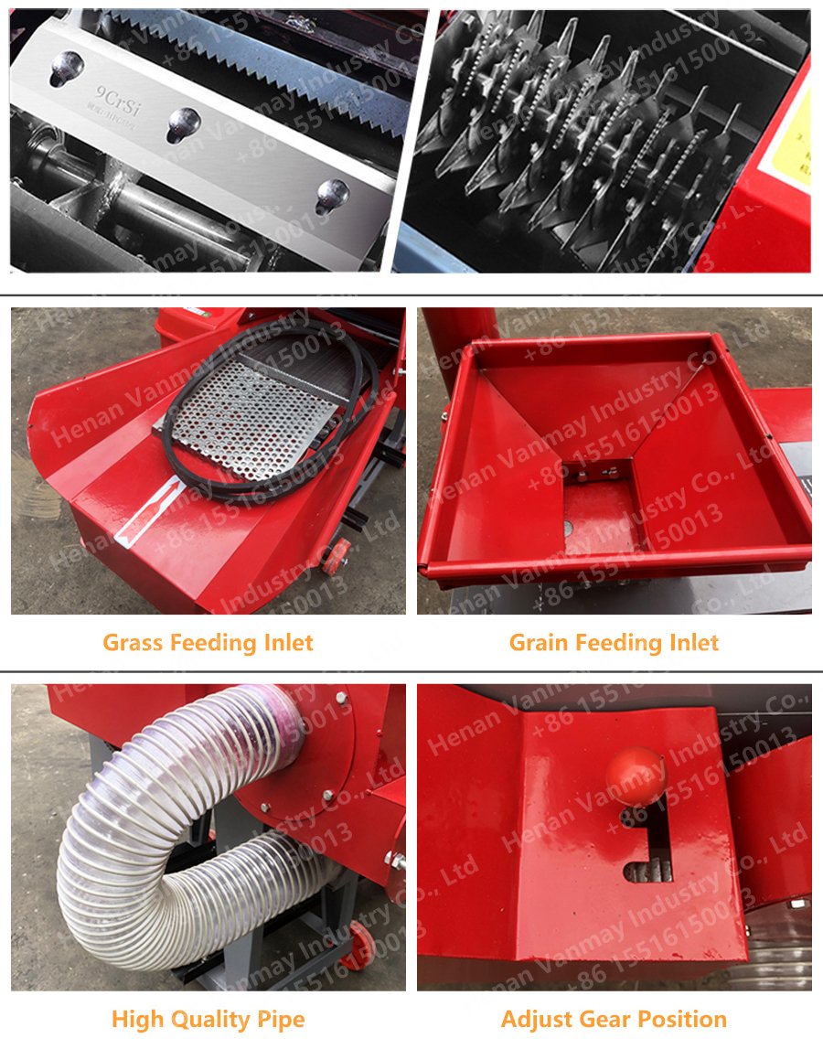 Grass Chopper Combined Grinding Machine - Chaff Cutter（images 20）