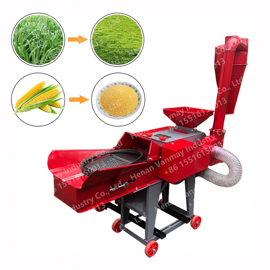 Grass Chopper Combined Grinding Machine - Chaff Cutter（images 8）